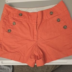 Loft Coral Shorts